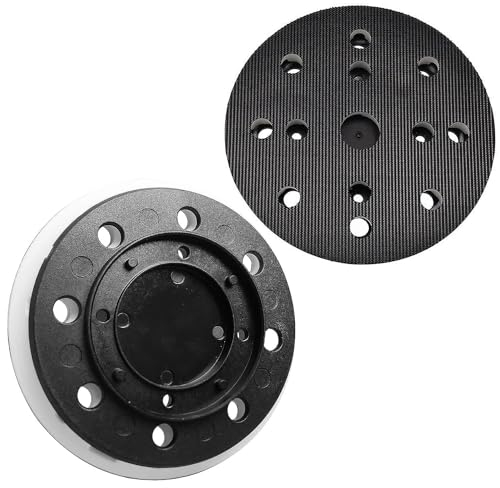 492280 ETS 125 EQ Jetstream Schleifpad, Ersatz, weich, 12,7 cm, 8 Löcher, kompatibel mit Festool ES 125, ETS125, ETSC 125, Pro 5 ltd Exzenterschleifern