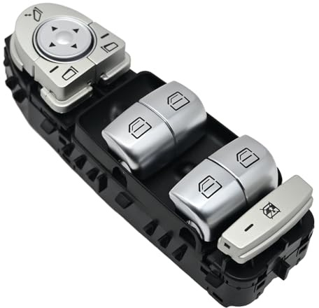Hoypeyfiy Ersatzschalter für Fensterheber für Mercedes-Benz C-Klasse W205 2013-2019 A2059056811 A2229056800