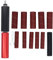Kit de 13 tambores de lijado para taladradora, adaptador de lijadora de husillo de aleación de aluminio de tamaño universal y manguitos de lijadora de husillo de 3/8 pulg.