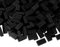 320 Pieces 2x4 Black Bricks Classic Building Creative Play Blocks Set Parts Toy Accessories Compatible with 3001 Major Brick Brands (Black)