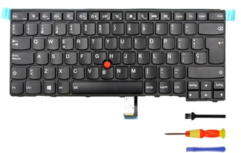 Teclado retroiluminado para portátil Lenovo Thinkpad T440 T440P T440S T450 T460 E431 E440 L450 L470 T431S
