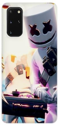SUPER FABRIQUE Transparente Schutzhülle für Samsung Galaxy, bedruckt in Frankreich, Videospiele, Fortnite Perso (Galaxy S20 FE)