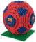 FOCO Offizielles Lizenzprodukt FC Barcelona BRXLZ-Steine 3D-Fußball BAU-Set