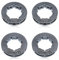 AUMEL Set di 4 cerchi pignone 325-7T (19 mm) e 3/8-7T (22 mm) per Husqvarna 154 254 257 262 XP 455 460 555 Oregon 18270 Rancher 50 51 55 motosega Ricambi