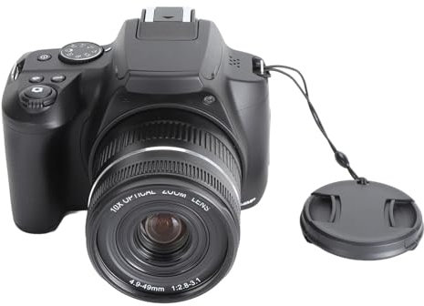 Caméra Vlogging 4K WiFi Autofocus, Appareil Photo Numérique 64MP Zoom 40X avec écran 3 Pouces, pour les Amateurs de Photographie et de Vidéo