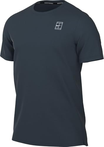 Nike Herren M NKCT DF ADVTG TOP T-Shirt, Armory Navy/White, L