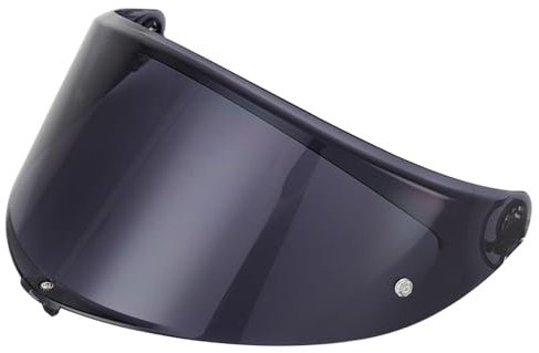 XYJTC Lente per Casco da Moto, Sostituzione Visiera Casco for Lente Casco Moto AGV K6 K6S Protezione Integrale(Dark Grey)