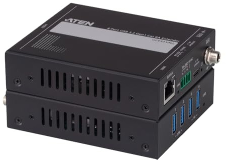 ATEN UCE33100 4-Port USB3.2 Gen1 Cat 6A Extender bis zu 100m