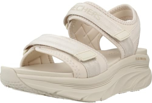 Skechers D'LUX WALKER - ADORED DAYS FLACHE SANDALEN