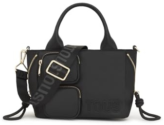 TOUS Shopper S Roomy Damentasche, Schwarz