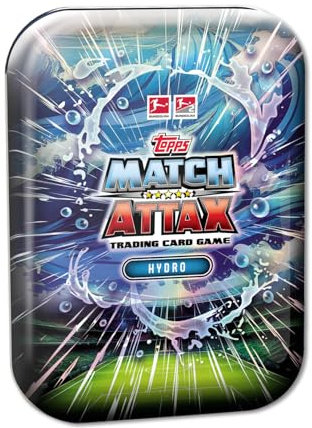 Bundesliga Match Attax 25/26 - Mini Tin - Hydro (39 Karten darunter 3 Exklusive Tin-Karten)