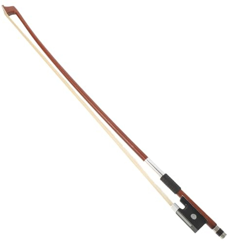 Geigenbogen 1/16 Größe für Violine Weihnachten Feier | Rosshaar, Ersatz bei Defektem Bogen, für Übungsräume und Auftritte, 1 Stück, Rundstab