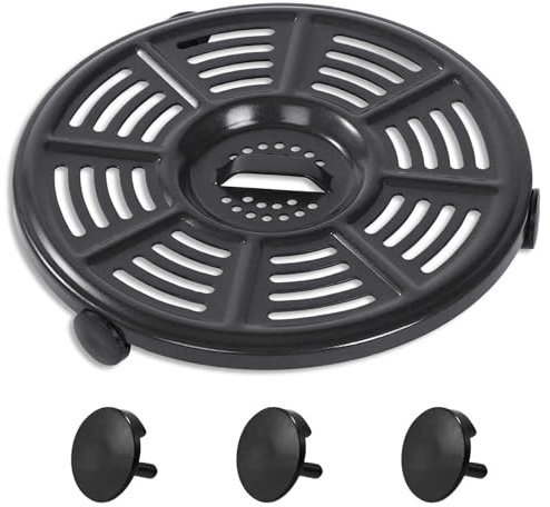Air Fryer Replacement Tray for Ninja AF100UK 3.8L AF160UK 5.2L, Air Fryer Accessories for Ninja Air Fryer Tray Replacement, Liners for Grill Pan Grill Plate Crisper Plate Replacement Parts Tray Rack