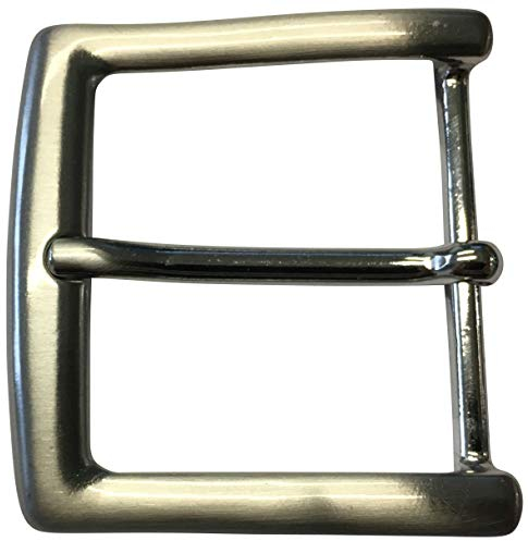 Gürtelschnalle 5,0 cm | Buckle Wechselschließe Gürtelschließe 50mm Massiv | Dorn-Schließe | Für Wechselgürtel bis zu 5cm Breite | Silber