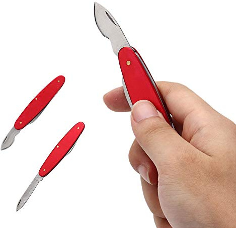 Brrnoo Outil de Remplacement d'ouverture de boîtier de Montre Multifonctionnel Professionnel - Couteau de Remplacement pour horloger de réparation(01)