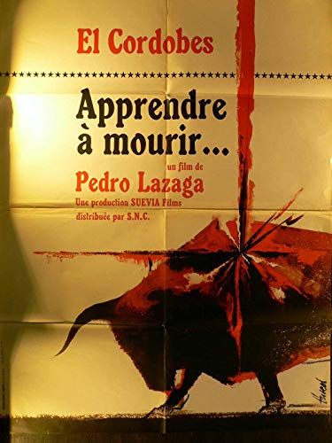 Apprendre A Mourir - Pedro Lazaga - Filmposter A1 84x60cm gefaltet