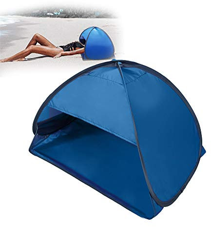 COLEON Abri solaire portable mini tente pop up pour plage, bronzage, coupe-vent, anti-sable