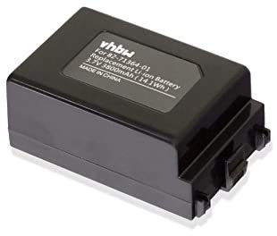 vhbw Batería Recargable reemplaza Symbol 82-71363-02, 82-71364-01, 82-71365-01 para escáner códigos de Barra, TPV (3800 mAh, 3,7 V, Li-Ion)