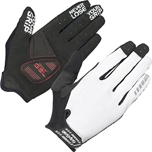 GripGrab SuperGel XC Stark Gepolsterte Mountainbike Fahrrad Handschuhe Sommer Langfinger Bike MTB Radsporthandschuhe
