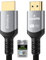 Sniokco 10K 8K Cable HDMI 2.1 48Gbps 5 Metros Certificado Cable HDMI® Ultra Alta Velocidad 0.01ms 4K 240Hz 165Hz 120Hz 8K 60Hz eARC Netflix HDCP 2.3 2.2 HDR10+ TV Monitor Proyector Roku PS5 X-box