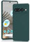 YATWIN Cover per Google Pixel 7 Pro, Custodia in Silicone Morbido con Tagli di Precisione per Fotocamera, Design Ultra Sottile, Protezione 360° con Bordi Rialzati, ‌Verde‌