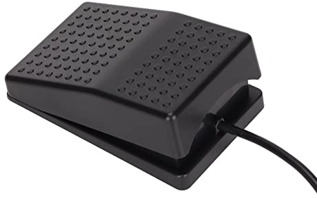 Interruttore a pedale USB Interruttore meccanico a pedale singolo con spia luminosa Dispositivo mouse programmabile HID standard Tastiera per PC Plug and Play Double the comfort