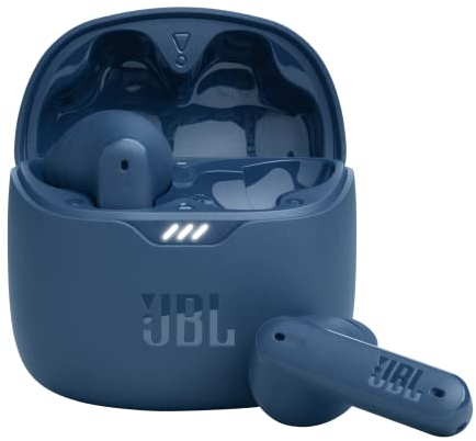 JBL Tune Flex - True Wireless Noise Cancelling Earbuds (Blau), klein
