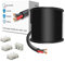 LEADTOPS 30.48M 18 Calibro 18/3 3 Cavo Elettrico a 3 PIN 3x0,8mm² per Luce a LED, Automobile, Equazione Della Barca