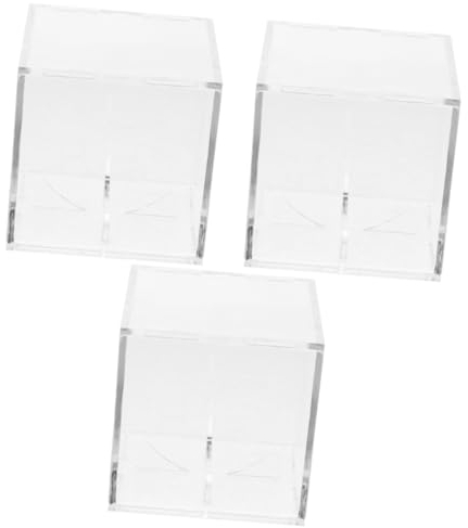 CLISPEED 3st Baseball-ständer Baseballhalter Baseball-vitrine Baseball-Koffer Vitrine Für Erinnerungsstücke Vitrine Mit Rahmen Aus Jersey Baseball-ausstellungsständer Tennis Fußball Acryl