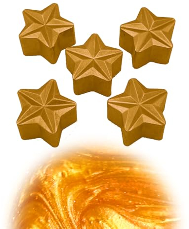 WonderWax Weihnachts Duftstern 5er Set Weihnachtsplätzchen Wachsmelt Duftwachs Raumduft für Duftlampen Soja Wachs Melts Duftmelt Aroma Wellnes Kerzen Wärmer
