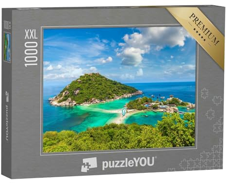 Puzzle 1000 Teile XXL „Pittoreske Insel Nang Yuan, Thailand“ – aus der Puzzle-Kollektion Thailand