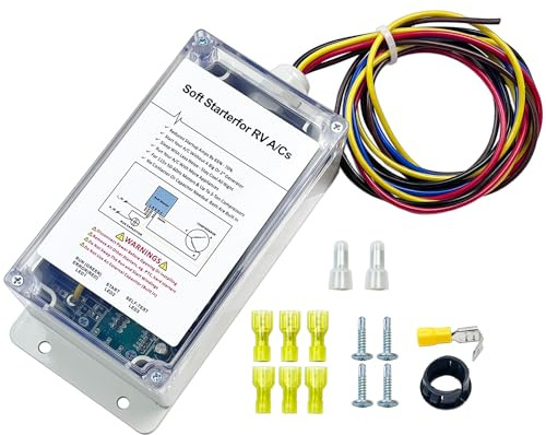 LLANNDER Soft Start for RV Air Conditioner, RV AC Soft Start Kit for Air Conditioner, Easy Start an A/C & Electrical Appliances on RV Power with a Small Generator