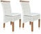 ELYFLAIR® Esszimmerstuhl Rattan - belastbar bis 200kg - Esszimmerstühle aus FSC-zertifiziertem Rattan - Handgefertigte Stühle Esszimmer (Mit Sitzkissen, 2er)