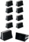 KGDUYC 10 pcs Fader Kappen, Fader Caps Mischpult Slider Fader Knöpfe für Pioneer DJM350, 400, 500, 700, 750, 800, 850, 900NEXUS, 900SRT, 900NXS2, 2000, 2000nexus, Schwarz