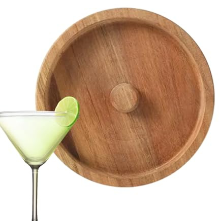 Salière pour marguerites - Sucrier en bois pour bar | Outil de cuisine pour décorer des boissons, mélanger et servir à la maison, fête et décoration