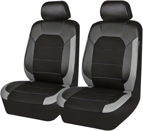 Auto Sitzbezüge für Ford Focus/Focus Sport/Focus ST/Focus Turnier, Atmungsaktiv rutschfest Vordersitze Sitzbezüge Allwetter Sitzschoner Schonbezüge,Grey