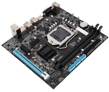 Alomejor ATX DDR4 H110 Gaming Motherboard for LGA 1151 with High Speed M.2 Interface for 6 7 8 Gen CPUs for Desktop Memory Users