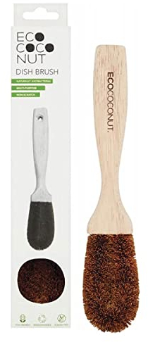 Eco Coconut Dish Brush, Natural, One Size