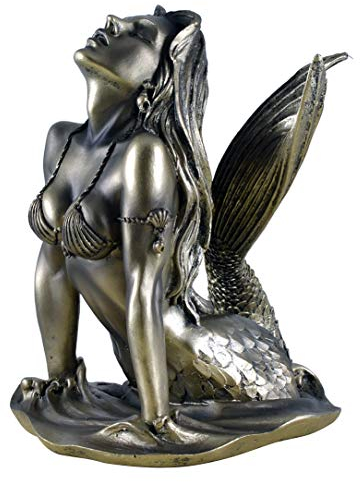 Joh. Vogler GmbH Meerjungfrau blickt in die Sonne by Monte Moore Figur Statue Skulptur