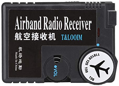 Wendry Aeronautical Receiver,118-136MHz High Sensitivity Air-to-ground Air-to-air Aeronautical Band Receptor Receiver,Added squelch function,new leap with improved sensitivity