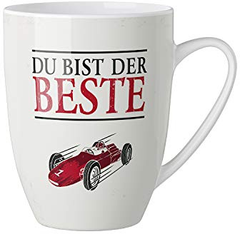 LaVida Becher für Dich 250 ml Du bist der Beste (Rennwagen)