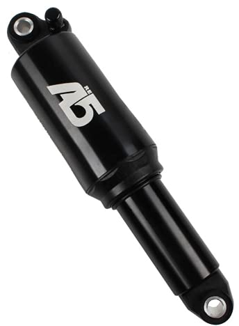 KS A5 Mountainbike Luftstoßdämpfer, MTB Fahrrad Doppelte/Solo Air Stoßdämpfer 125mm/150mm/165mm/190mm/Hinterradaufhängung Stoßdämpfer Fahrradteile (190mm,Solo Luftkammer)