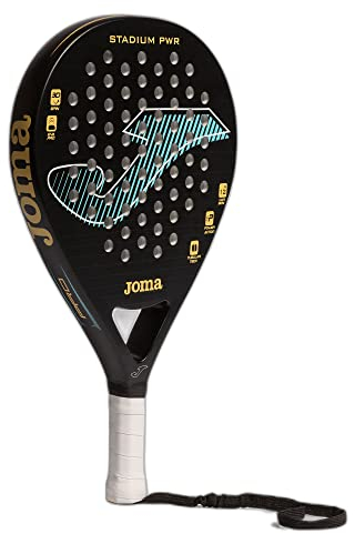 Joma Racchetta da paddle Stadium PWR, nero turchese, taglia unica