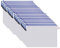 MerryNine 20 packs de pochettes en filet à fermeture éclair pour documents, format lettre/A4, pour le bureau et l'organisation des voyages. (centimeters, A4)