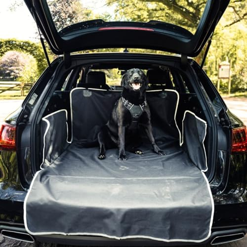 Die Bellende Katze Hundedecke Auto Kofferraum – Hundedecke wasserdicht und Kratzfest – Autodecke Hund Kofferraum – Kofferraumdecke Hunde