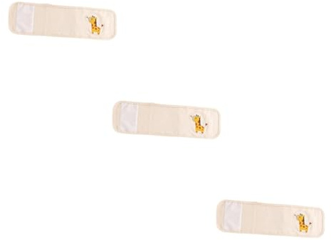 TOYANDONA 3stücke Cotton Belly Circumference Nabelband Einstellbar Atmungsaktiv Für Neugeborene Aus Baumwolle Süßes Giraffen-design Für Jahreszeiten