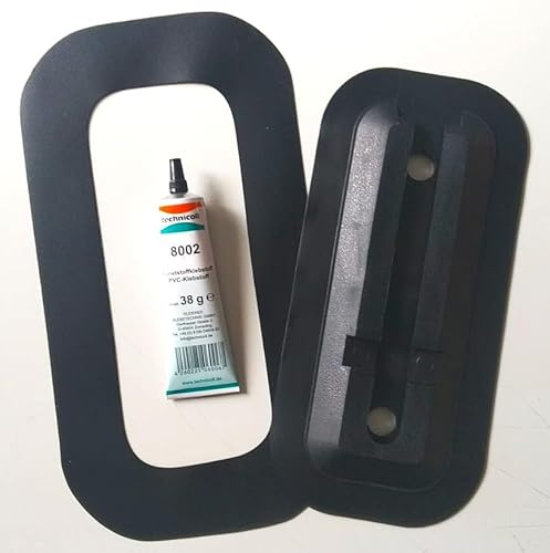 Sport Vibrations Caisse d'aileron pour système de boîte à emboîter (Slide-in) avec patch et colle à monter soi-même pour planches de standup paddle