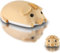 LIKE SHOW Kabellose Maus Bluetooth 5.1+2,4GHz USB Niedlich Cartoon Leise Funkmaus, Wireless Mouse für Kinder Mädchen, Links- und Rechtshänder, Kompatibel mit PC,Computer, Mac, Laptop (Geschenk Gelb)