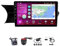 Reproductor multimedia con radio y vídeo para coche ZCRKEJI con Android para Mercedes-Benz Clase C 3 W204 C204 S204 2011-2015, radio con pantalla táctil de 9 pulgadas, accesorios para coche con Blueto