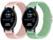 SUGARJAR Intrecciato Cinturino Compatibile con Garmin Vivoactive 5/Vivoactive 3/Luxe 42mm/HR, 20mm Nylon Cinturini per Garmin Venu/Venu 2Plus, Venu SQ/SQ2/SQ2 Music, Forerunner 55/245/245 Music/650
